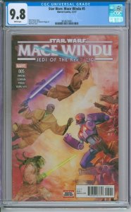 Marvel Comics Star Wars Mace Windu #5 CGC 9.8