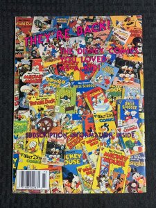 1987 Fall SNOW WHITE Golden Anniversary Magazine FN+ 6.5 Walt Disney with Poster