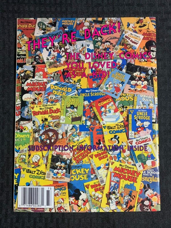 1987 Fall SNOW WHITE Golden Anniversary Magazine FN+ 6.5 Walt Disney with Poster