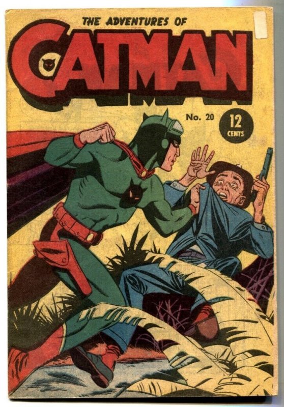 Catman #20- Australian comic- Electronic Monster VG/F