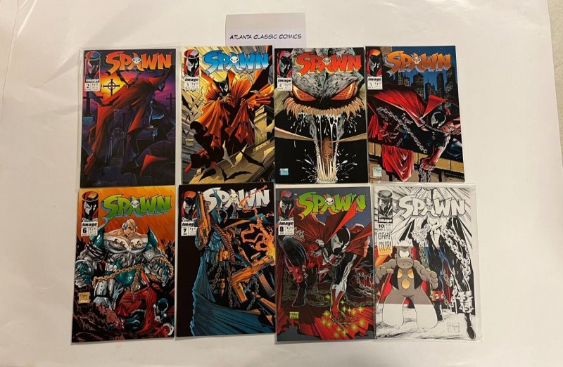 8 Spawn Image Comics Books 2 3 4 5 6 7 8 10 McFarlane 14 JW2