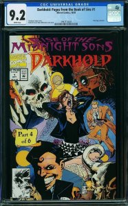 Darkhold: Pages from the Book of Sins #1 (1992) CGC 9.2 NM-