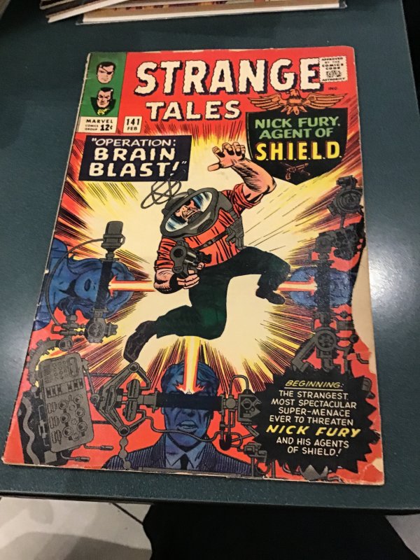 Strange Tales #141 (1966) affordable grade Kirby Ditko key! GD/VG Wow!