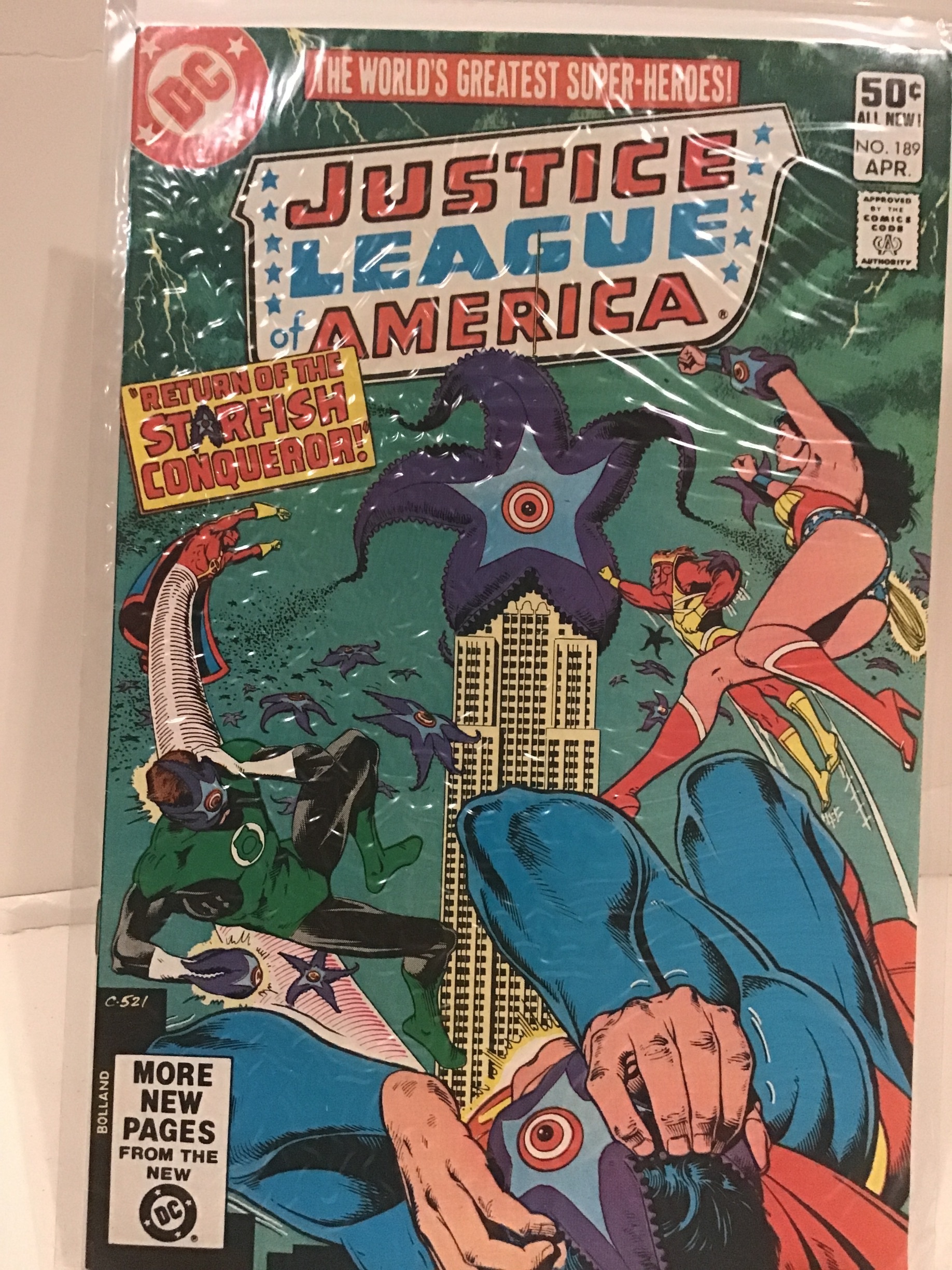 Justice League of America #189 - Return of the Starfish Conqueror