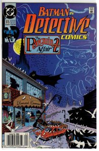Detective Comics #615 Newsstand Edition (1990) 8.0 VF