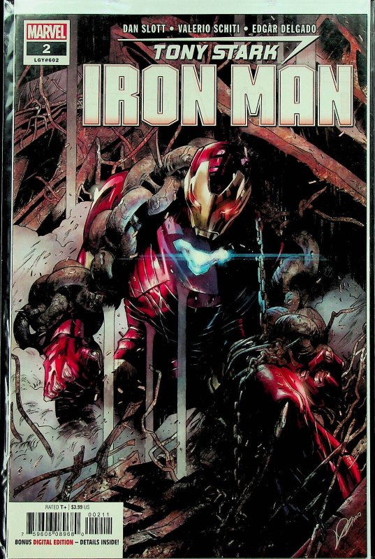 Tony Stark Iron Man #1-2 (Jun 2018, Marvel) - Comic Set of 2 - Near Mint