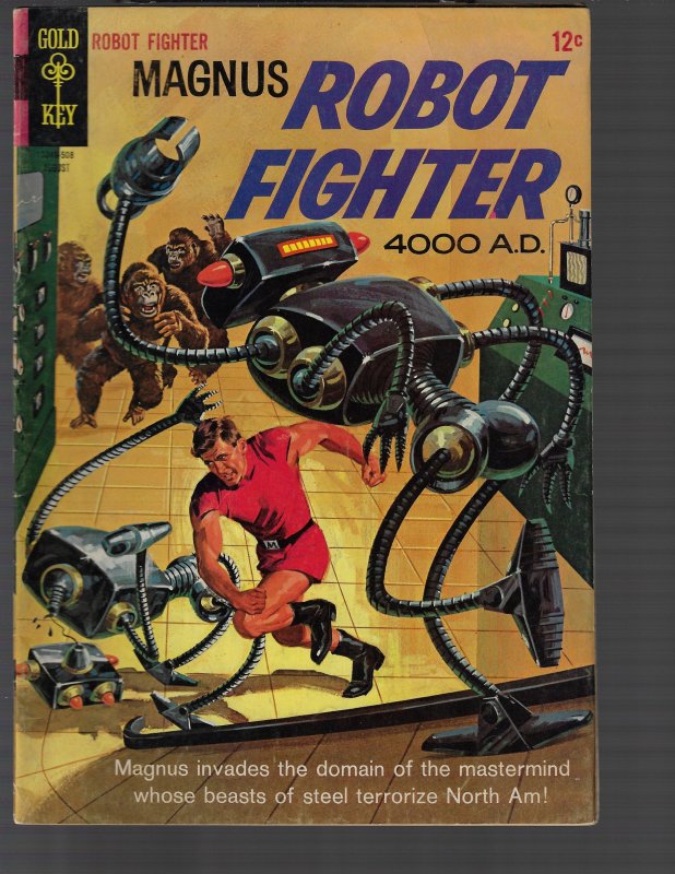 Magnus Robot Fighter #11 (Gold Key, 1965) F+