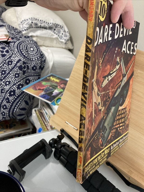 Dare-Devil Aces Pulp Jan 1942 Vol. 29 #2 GD/VG 3.0 spine tape