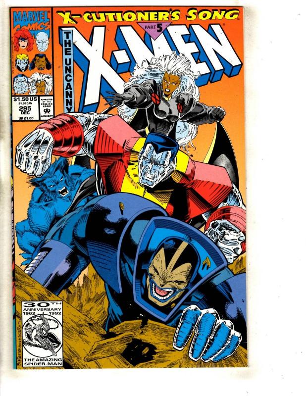 8 Uncanny X-Men Marvel Comic Books # 283 284 286 287 292 294 295 296 Rogue JD5