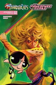 THUNDERCATS POWERPUFF GIRLS #2 CVR C ZULEMA LAVINA VAR  DYNAMITE Comic Book