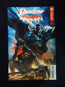 Shadow/Batman #2D  Dynamite Comics 2017 Nm  Tan Variant