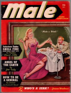 Male Home Companion #1 10/1942-Atlas-Stan Lee-Norman Saunders-1st issue-VG+