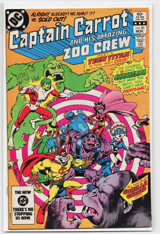Captain Carrot and His Amazing Zoo Crew #20 (1983) Captain Carrot and His Ama...