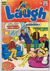 Laugh #218 ORIGINAL Vintage 1969 Archie Comics GGA Good Girl Art Veronica 