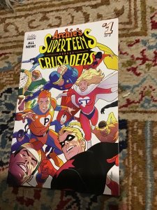 Archie's Superteens Versus Crusaders #1&2 set 2018  The SHIELD Pureheart...