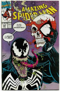 AMAZING SPIDER-MAN#347 VF/NM 1991 'VENOM' MARVEL COMICS