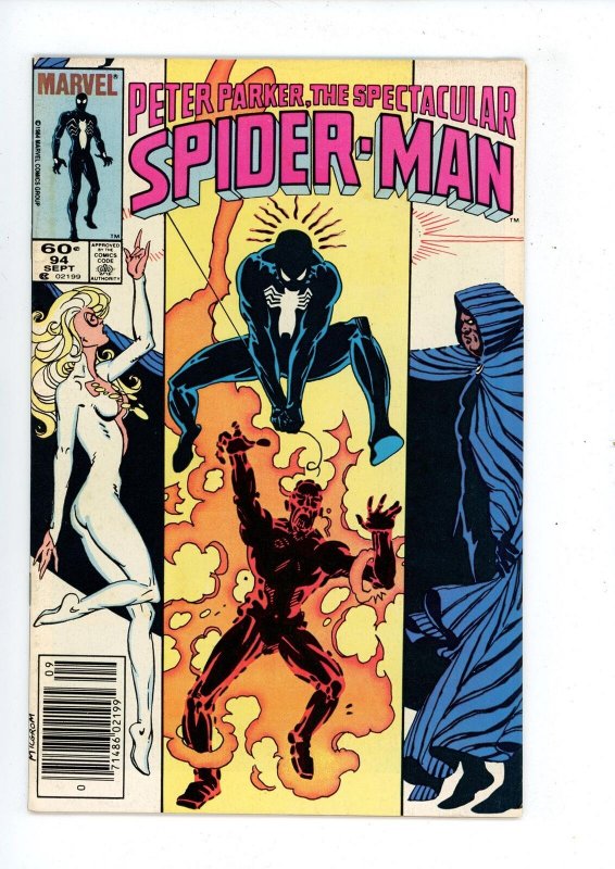 The Spectacular Spider-Man #94 (1984) First App Jonathan Ohnn  Marvel Comics