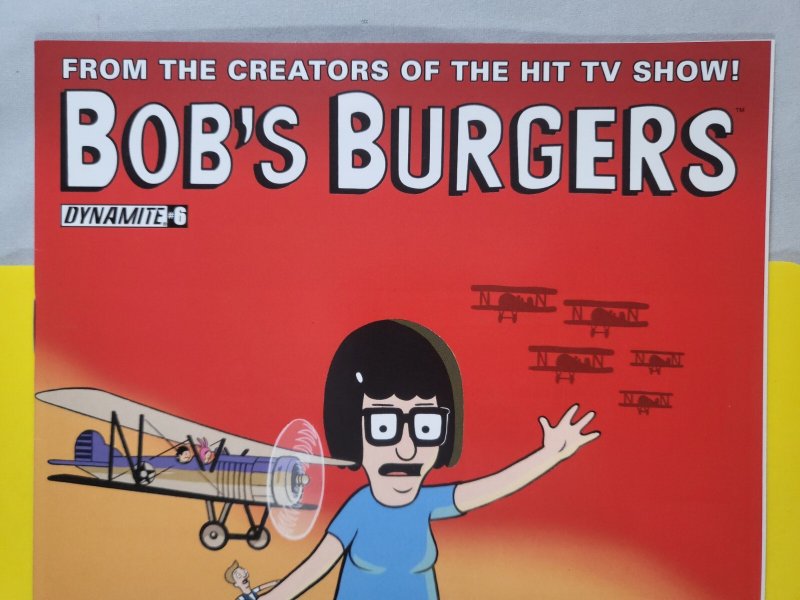 Bob's Burgers #6 Cover B Paul Claerhout Variant 2015 Dynamite Volume 2