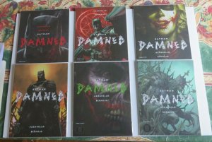 Batman Damned #1-3 Regular 1st Prints & Jim Lee Variant Covers NM DC Black Label