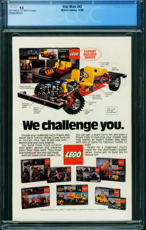 STAR WARS #42 CGC 9.4 1980-BOBA FETT-2006596005