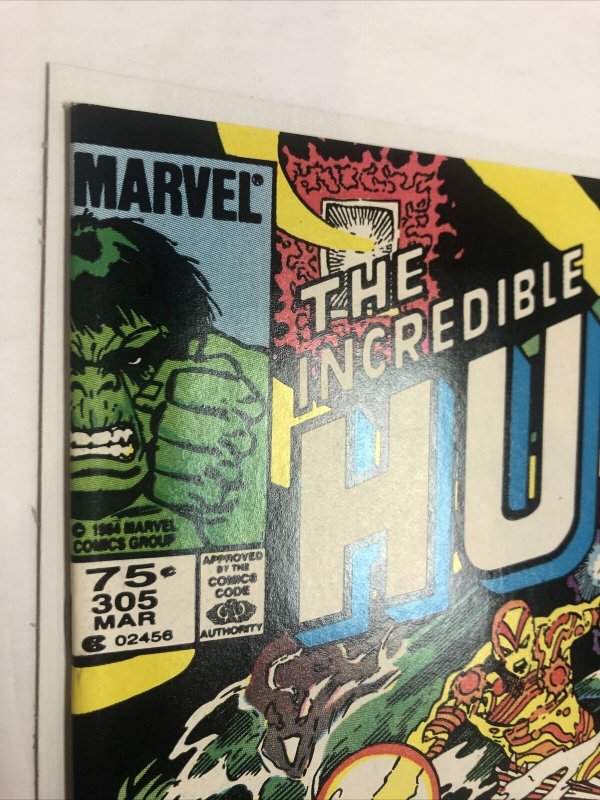 Incredible Hulk (1985) # 305 (NM) Canadian Price Variant CPV ! Mignola Art