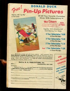 WALT DISNEY COMICS #11 (5.0) BARKS ART!