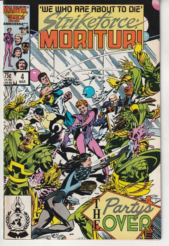 Strikeforce Morituri # 4  We Who Are About To Die !