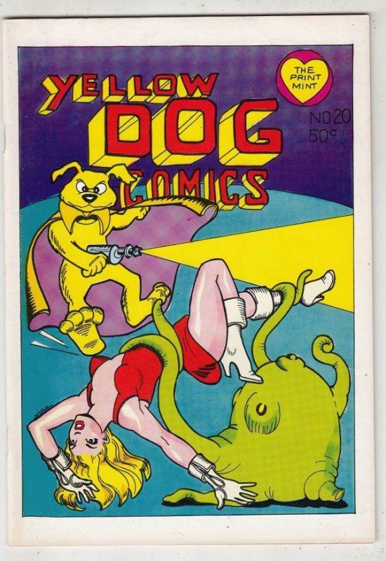 Yellow Dog # 20 strict NM-  artist Trina!