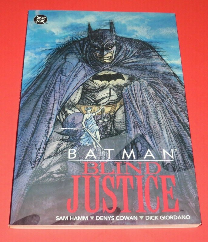 Batman Blind Justice NM TPB 1st Print 1992 DC Comics Hamm Cowan Giordano