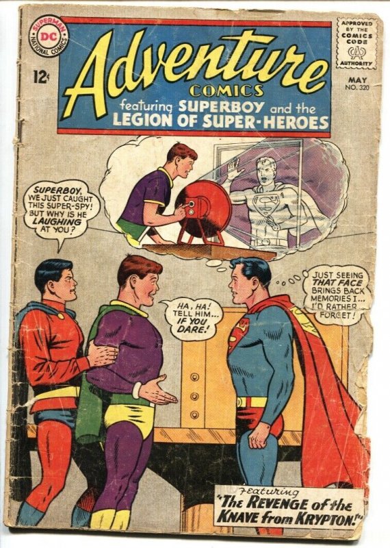 ADVENTURE COMICS #320-2ND DEV EM DC 1964 comic book