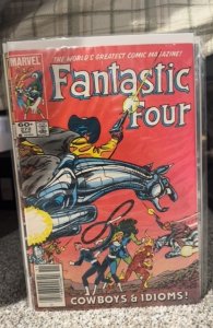 Fantastic Four #272 Newsstand Edition (1984) Fantastic Four 