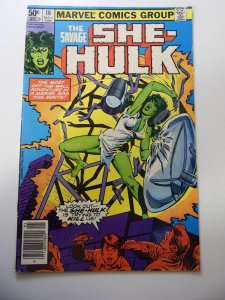 The Savage She-Hulk #16 (1981) MJ Insert Intact FN Condition