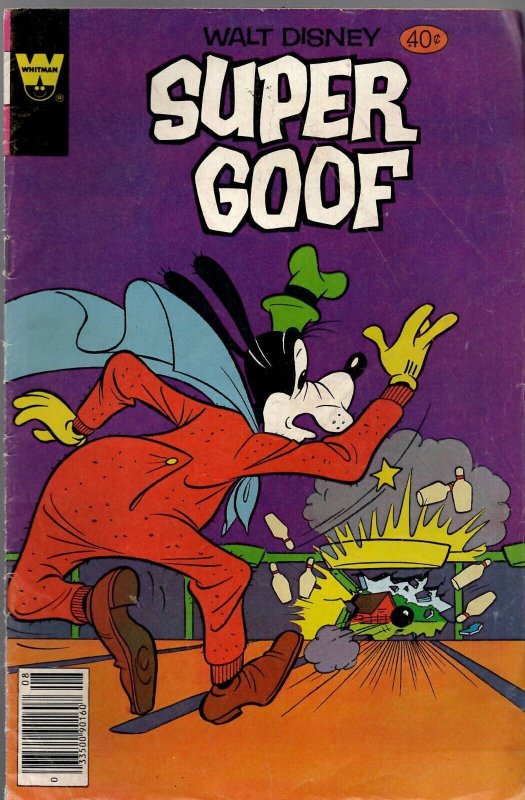 Super Goof #54 VINTAGE 1979 Whitman Comics Disney