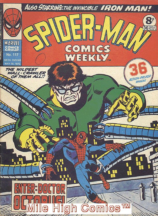 SPIDER-MAN WEEKLY  (#229-230) (UK MAG) (1973 Series) #117 Good