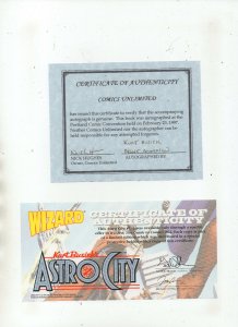 Astro City Wizard #1/2 - Signed Kurt Busiek & Brent Anderson - (Grade 9.2) 1996