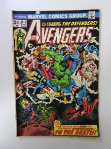 The Avengers #118 (1973) VG condition 1 spine split