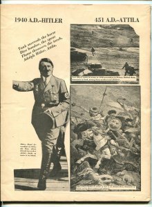 BEHIND THE HEADLINES #1 09/1940-1ST ISSUE-EXPLOITATION-SOUTHERN STATES-vf