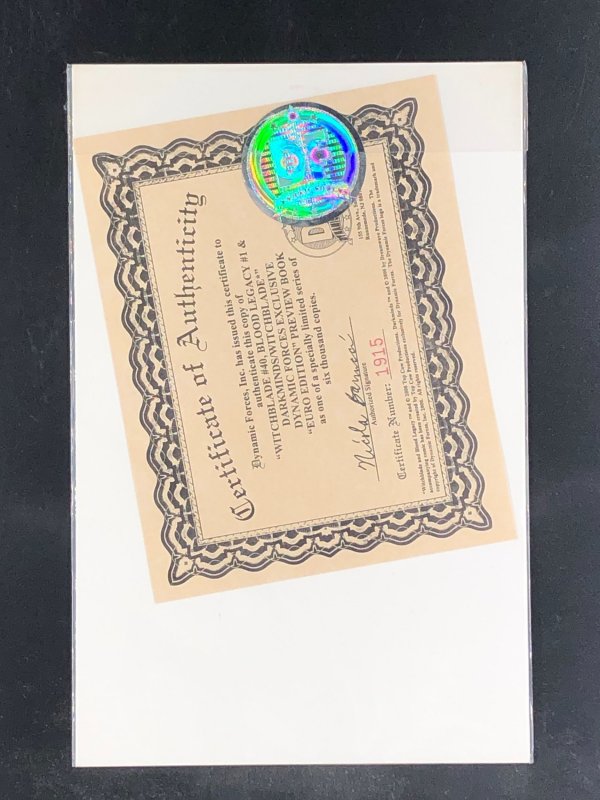 Top Cow Convention Preview: Dynamic Forces Fan Club Special Edition (2000)