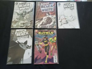 BATMAN 5PC (VF/NM) BLACK AND WHITE, GOTHAM KNIGHTS, BATGIRL & ROBIN 1996-2003
