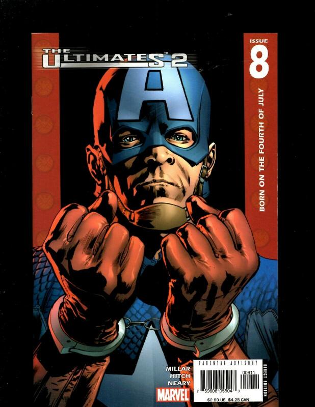 12 The Ultimates 2 Marvel Comic Books #1 2 3 4 5 6 7 8 9 10 11 Annual 1 HY3