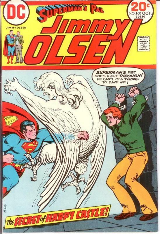 JIMMY OLSEN 160 VF-NM Oct. 1973 COMICS BOOK