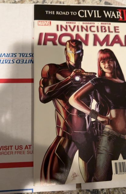 Invincible Iron Man #7 (2016)2st app of Riri/Iron Heart