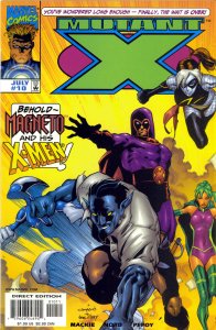 Mutant X #10 (July 99) - starring Havoc, Magneto, & the X-Men