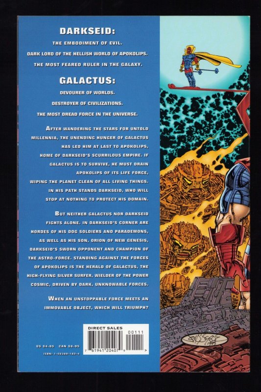 Darkseid vs. Galactus: The Hunger  - By John Byrne TPB (9.2 ob) 1995