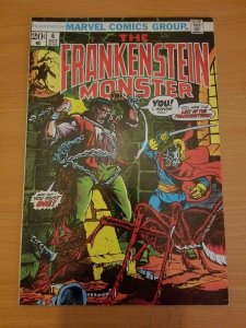 The Frankenstein Monster #6 ~ VERY FINE - NEAR MINT NM ~ (1973, Marvel Comics)