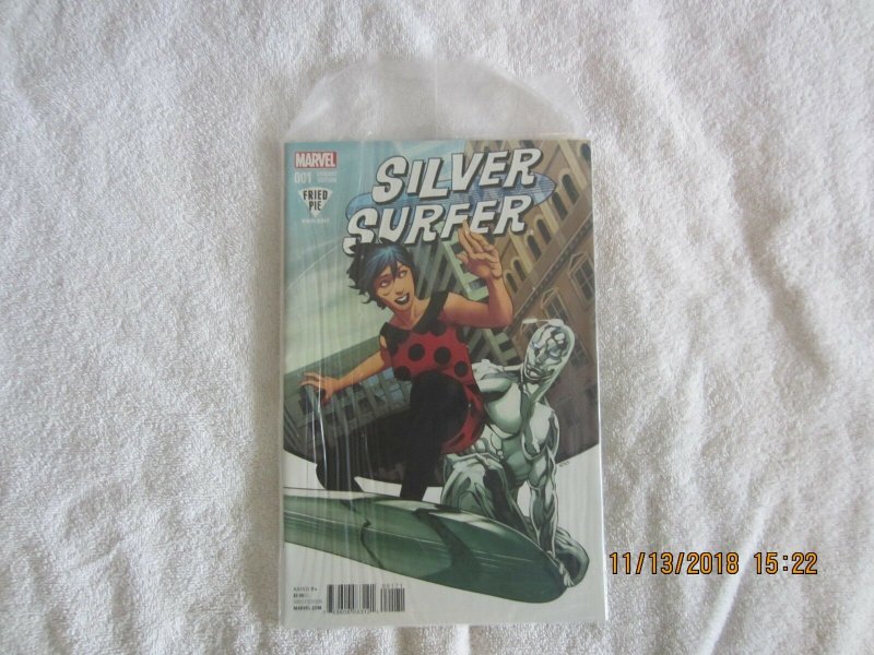 SILVER SURFER 1 V7 RARE CHRIS STEVENS B FRIED PIE VARIANT