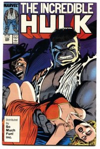 INCREDIBLE HULK #335 SO MUCH FUN VARIANT-Limited!-RARE!