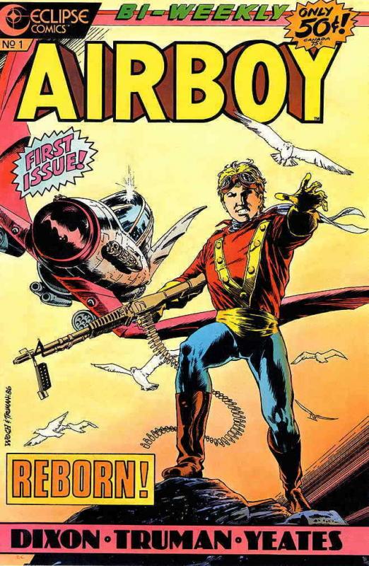 Airboy #1 VF/NM; Eclipse | save on shipping - details inside