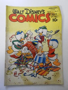 Walt Disney's Comics & Stories #88 (1948) GD Condition