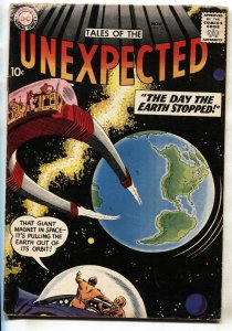 TALES OF THE UNEXPECTED #31-1958-ALIENS-ROCKETS-comic book